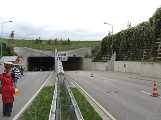 <span class="mw-page-title-main">Warnow Tunnel</span> German road tunnel