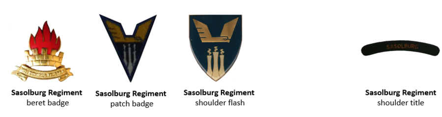 SADF Regiment Sasolburg insignia SADF Regiment Sasolburg insignia.png