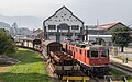 * Nomination Refurbishment, spare parts donor or scrapping? Pre-series or prototype locomotive Re 6/6 No. 11602 "Morge" in front of the SBB workshops in Bellinzona. --JoachimKohler-HB 06:34, 18 January 2024 (UTC) * Promotion Good quality. --Cayambe 17:11, 18 January 2024 (UTC)