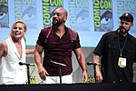 Thumbnail for File:SDCC 2015 - Margot Robbie, Will Smith &amp; David Ayer (19701787532).jpg