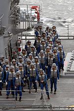 海上自衛隊88式鉄帽 陸上戦闘服作業帽 海自 迷彩 - 個人装備
