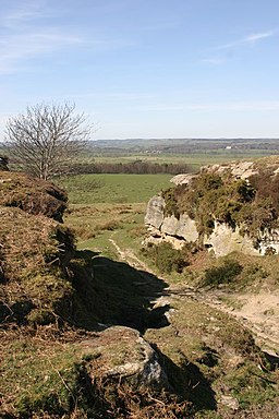 Salter's Nick, Shaftoe Crags - geograph.org.uk - 387830