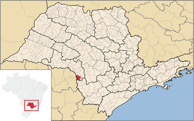 Localização de Fartura em São Paulo