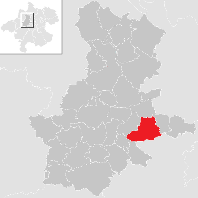 Schlüßlberg - Localizazion