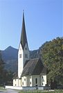 La chiesa di San Leonardo nella frazione di Fischhausen