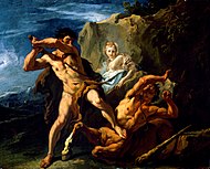 Sebastiano Ricci - Hércules Matando o Centauro Nessus - BF.1982.6 - Museu de Belas Artes.jpg