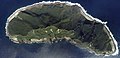 Uotsuri-jima, one of the Senkaku Islands, in an aerial photograph taken in 1978