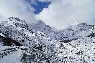 Serra da Estrela Mountain range in north-central Portugal