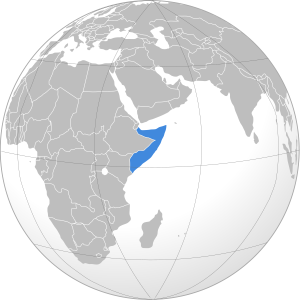 File:Somalia (orthographic projection)-Blue version.svg