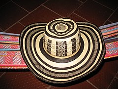 Image 1The vueltiao hat, a handicraft of the Zenú people, is a national symbol (from Culture of Colombia)