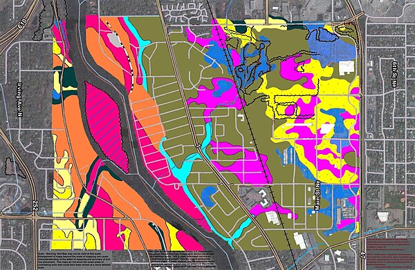 Soils of Springbrook Nature Center area