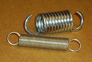 <span class="mw-page-title-main">Spring (device)</span> Elastic object that stores mechanical energy