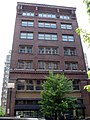 A restored wholesale building at 1204 Washigton Street in St. Louis, MO. Note the cleaned copper cornice