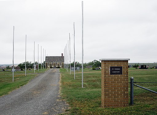 St. Thomas Cemetery - Stockton, Kansas USA