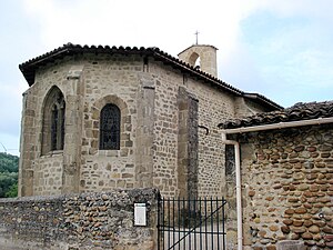 Abside della cappella di San Filiberto.