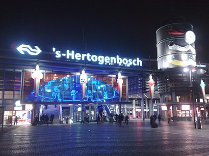 How to get to Station'S-Hertogenbosch with public transit - About the place