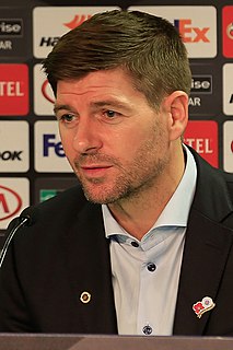 <span class="mw-page-title-main">Steven Gerrard</span> English association football player and manager