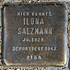 Stolperstein Dieffenbachstr 45 (Kreuzb) Ilona Salzmann.jpg