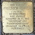 Friedrich Rehmer, Harzer Straße 33, Berlin-Neukölln, Deutschland