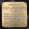 Stolperstein Landshuter Str 38 (Schön) Ernst Alfred Witt.jpg