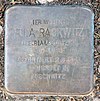 Stolperstein Rosenheimer Str 26 (Schön) Ella Rackwitz.jpg