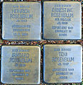 Stolpersteine für Familie Rosenblum an der Thedinghauser Straße 46 in Bremen The production, editing or release of this file was supported by the Community-Budget of Wikimedia Deutschland. To see other files made with the support of Wikimedia Deutschland, please see the category Supported by Wikimedia Deutschland. العربية ∙ বাংলা ∙ Deutsch ∙ English ∙ Esperanto ∙ français ∙ magyar ∙ Bahasa Indonesia ∙ italiano ∙ 日本語 ∙ македонски ∙ മലയാളം ∙ Bahasa Melayu ∙ Nederlands ∙ português ∙ русский ∙ slovenščina ∙ svenska ∙ українська ∙ +/−