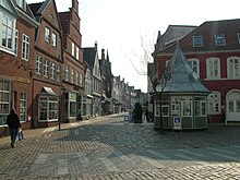 Fußgängerzone in Tønder