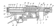 Internal drawing of the Suomi SMG from the original patent.