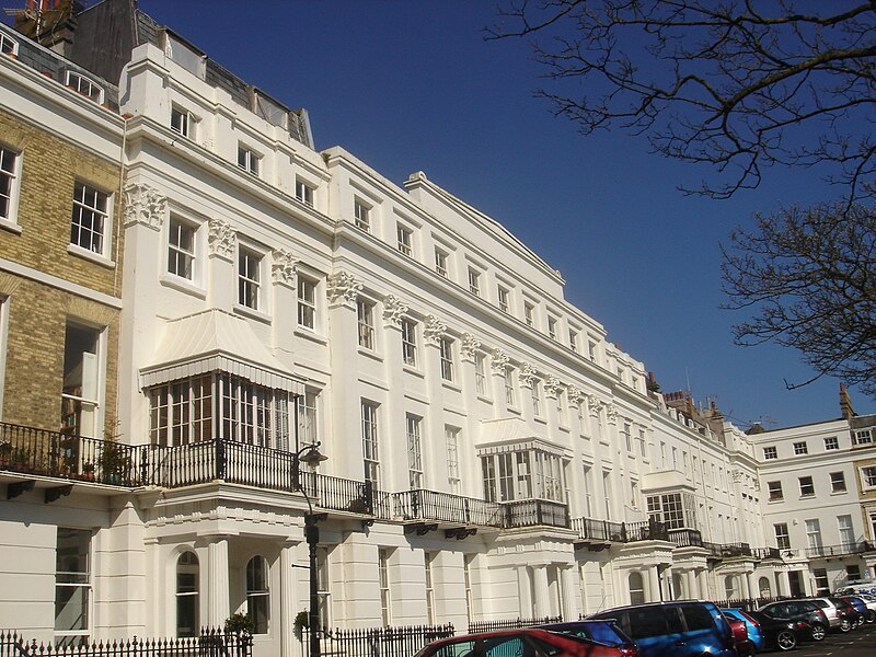 File:Sussex Square (North Side), Kemp Town 02 (IoE Code 481313).JPG