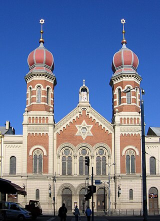 <span class="mw-page-title-main">Great Synagogue (Plzeň)</span> Reform synagogue in Plzeň, Czech Republic