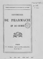 Thumbnail for File:Synthèses de pharmacie et de chimie (IA BIUSante pharma p30904x1879x13).pdf