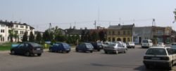 Town square in Szadek