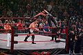 Sting and Samoa Joe competing at Bound for Glory IV