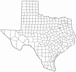 Emplacement de Seven Points, Texas