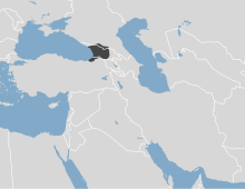 Mapa de distribuição Talpa ognevi.