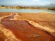 Tap tapan spring in Azarshahr, Iran Tap Tapan Mineral Spring.jpg