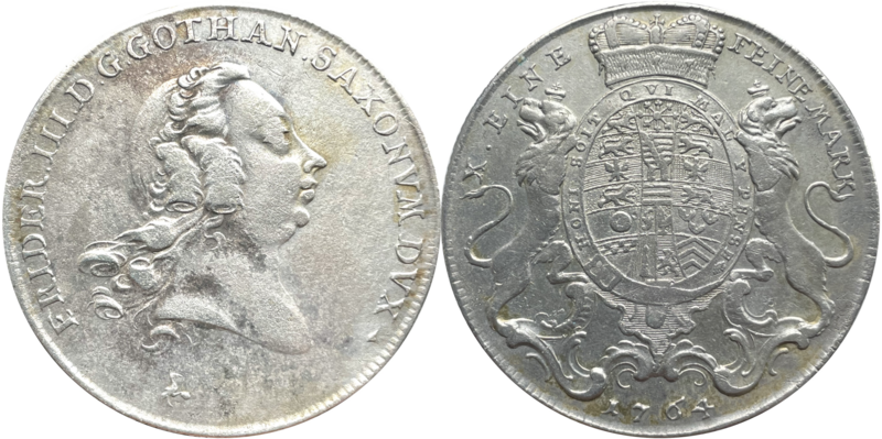 File:Thaler Frederick III of Sachsen-Gotha-Altenburg, 1764.png