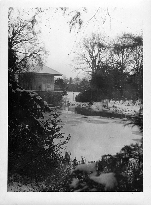 The lake and the China House, c. 1967