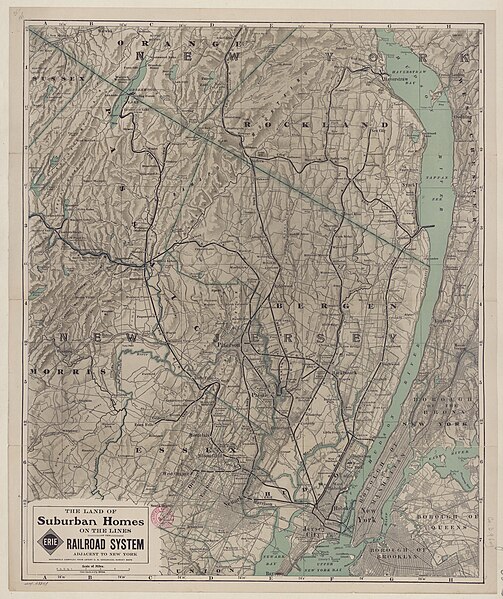 File:The land of Suburban homes on the lines of the Railroad system adjacent to New York, accurately compiled from latest U. S. geological Survey maps. 5 miles - btv1b8459917m.jpg