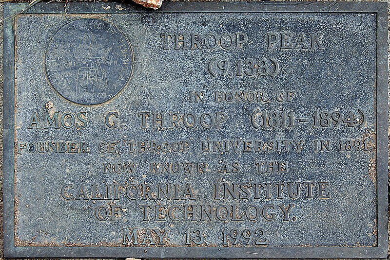 File:Throop Peak Plaque.jpg