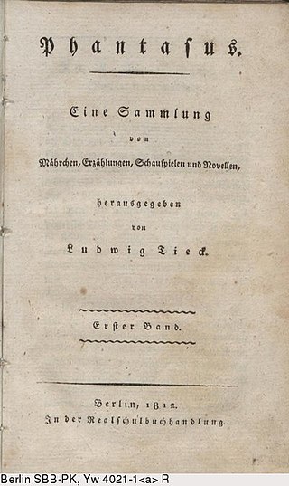 <i>Der Runenberg</i> 1802 fairy tale by Ludwig Tieck