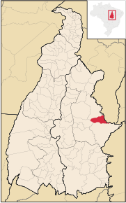 Poziția localității São Félix do Tocantins