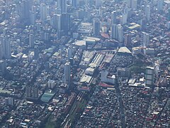 Tondo-Divisoria from air