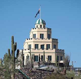 <span class="mw-page-title-main">Tovrea Castle</span> Historic house in Arizona, United States