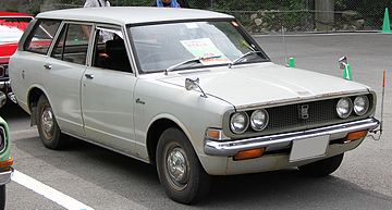Toyopet Corona Van (T80), pre-facelift 1970–71 model