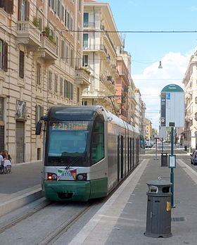 Illustratieve afbeelding van de Rome Tram-sectie