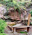 Sacred spring of Lenus Mars at Trier.