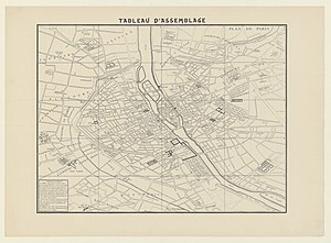 300px turgot map of paris   key sheet   biblioth%c3%a8que nationale de france