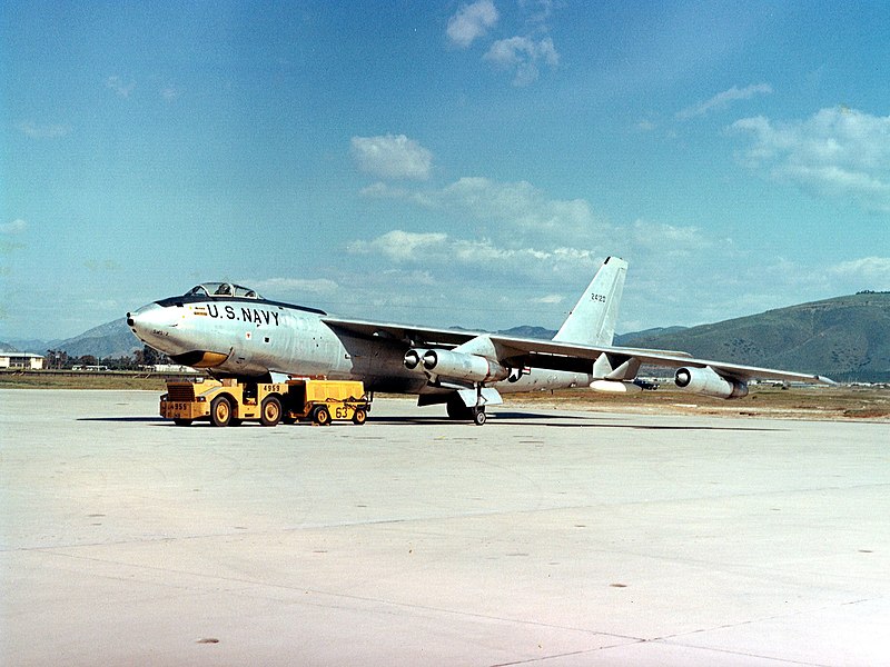 File:US Navy EB-47E at Point Mugu 1971.jpeg