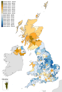 United Kingdom EU referendum 2016 area results.svg